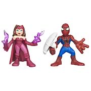 Marvel Superhero Squad Scarlet Witch & Spider-Man, Not Mint